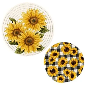 New Boccsty Spring Summer Grape Trivets For Hot Pots And Pans Leaves Pot Holders - £40.44 GBP