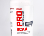 GNC Pro Performance BCAA 1800mg 240 Softgels BB6/25 Leucine Muscle Prote... - £25.42 GBP