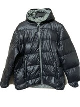 Buffalo by David Bitton Men&#39;s Packable Hooded Puffer Jacket size XL Blac... - £62.97 GBP