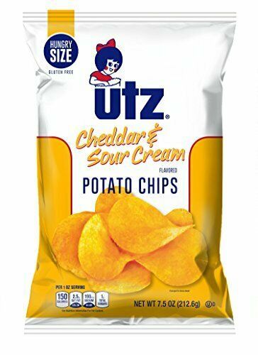 Primary image for Utz Quality Foods Original Potato Chips 7.5 Ounce Hungry Size Bags