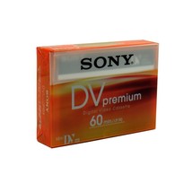 Sony Premium Mini DV 60 Minute Digital Video Cassette Tape DVM60PR4J - $23.99