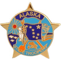 Alaska State Trooper Pin 1&quot; - £7.43 GBP