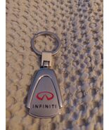 Infinity  logo Silver Car Logo Key chain key ring stainless Steel - $8.99