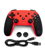 Gamefitz Wireless Controller for the Nintendo Switch in Red - $46.43
