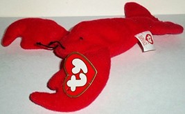 1998 McDonalds Happy Meal Toy Ty Teenie Beanie Babies #5 Pinchers the Lobster Pl - $0.01