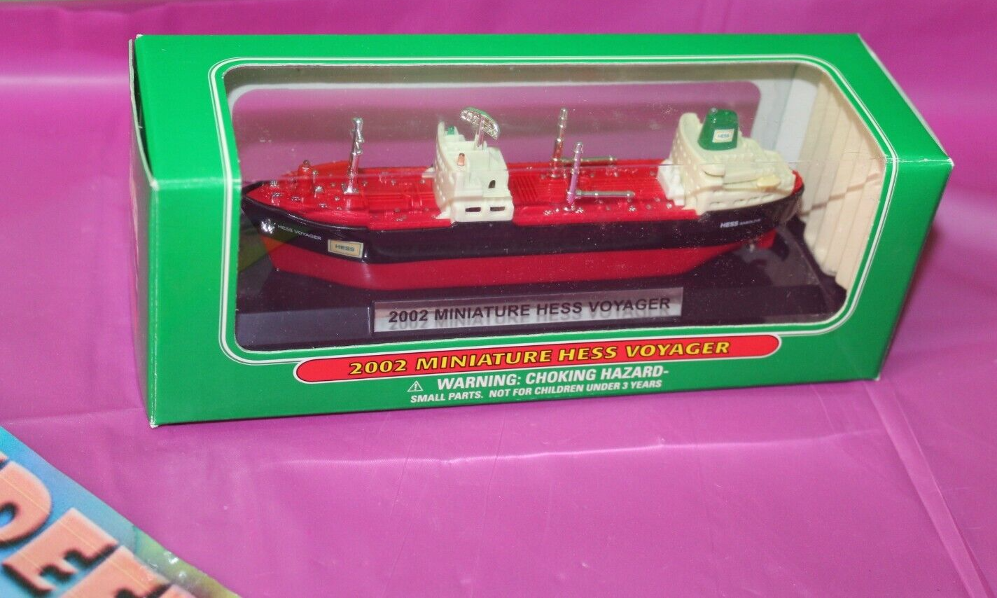 Hess 2002 Miniature Voyager Ship Boat and 14 similar items