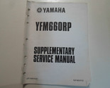 2002 Yamaha YFM660RP, Integratore Servizio Manuale Fabbrica Libro 02 Acq... - $11.20