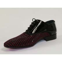 Men's GENIO Patent Leather, Red Sole Shoes Turkey 120198641 Black Red Stones image 4