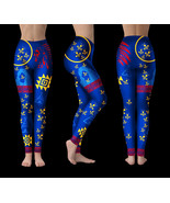 Utah US State Glitter Effect Leggings  - $58.79 CAD