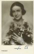 HELLA MOJA (1926) Vintg Orig German Silent Film Postcard INSCRIBED BY HE... - £99.55 GBP