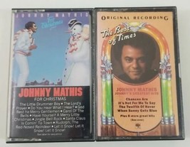 Johnny Mathis Cassette Tape Bundle For Christmas - Johnnys Greatest Hits  - £7.56 GBP