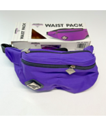Prudhoe Bay Nylon Fanny Pack Waist Pack Bag Purple Adjustable NIB Retro. - $16.66 CAD