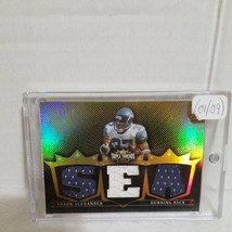 2006 Topps Triple Threads Relic Shaun Alexander jersey  1/9 - £34.80 GBP