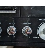 Pyle PD1000BA Turn Dial Knobs Replacement Parts (2)  M. Volume Sub. Vol - + - $17.82
