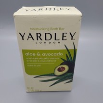 Yardley London Moisturizing Bar Fresh Aloe With Avocado Essence 4.25 oz - £7.61 GBP