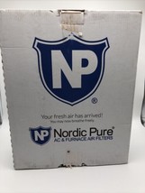 Nordic Pure 20x25x1 MERV 12 Pleated AC Furnace Air Filters 3 Pack - Open... - $29.70