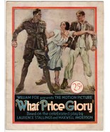Raoul Walsh&#39;s WHAT PRICE GLORY (1926) US Souvenir Book McLaglen, Lowe &amp; ... - $95.00