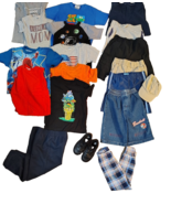 Boys 16 Pc lot Adidas Sneakers- Shorts -Shirts-Hat-Pants 4/5T           ... - $520.33 MXN