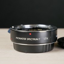 ProMaster Spectrum 7 1.7X Teleconverter Lens for EOS DSLR Camera *GOOD* - £22.67 GBP