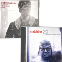 Matchbox 20 Rob Thomas 2 CD Lot Yourself Someone Like You + Christmas 1996-2021 - £14.35 GBP