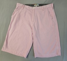 Colours by Alexander Julian Shorts Mens Size 32 Bermuda Pink Stripes Light - £11.17 GBP