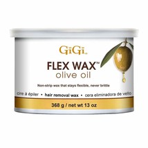 Gigi Olive Oil Flex Wax Hair Removal Wax, 13 Oz - £19.97 GBP