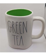 Rae Dunn Artisan Collection by Magenta &quot;Green Tea&quot; Mug, white/dark green... - $411.84 MXN