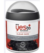 Yes To Tomatoes Detoxifying Charcoal DIY Powder-To-Paste Mask Jar, 1 oz NEW - $12.04 CAD