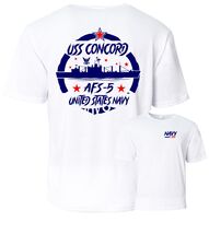 USS CONCORD AFS-5  Performance T-Shirt.  US NAVY - €18,16 EUR+