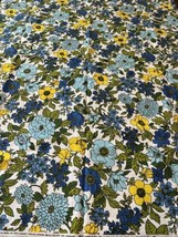 Flower Power Fabric | House &#39;N Home Fabrics &amp; Draperies Inc. | 48&quot; x 44&quot; - $27.72