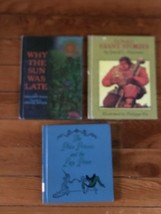 Vintage Lot Of The Book Of Giant Stories Why The Sun Was Late Plain Princess Har - £8.28 GBP