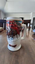 2006 Budweiser Holiday Beer Stein “Sunset at the Stables” Clydesdales CS... - $187.73 MXN