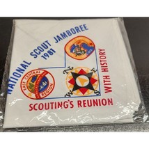 1981 National Scout Jamboree Scouting&#39;s Reunion with History Neckerchief... - £18.02 GBP