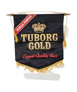 Tuborg Gold Beer banner Hollywood Banners Copiague New York Carling Nati... - $19.39