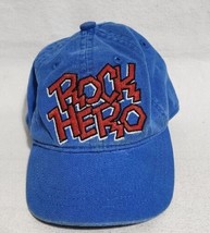 &quot;Rock Hero&quot; Baby Blue Baseball Cap - Pre-owned - See Pictures for Condition - £11.37 GBP