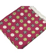 Daisy Dot Floral Print Cotton Chintz Pink Gray Green Home Seasons Fabric... - $470.96 MXN