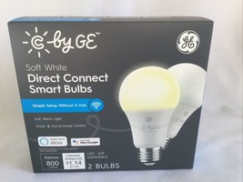 2-by C By GE - Soft White Direct Connect Light Bulbs 4 A19 Smart LED Light Bulbs - £18.67 GBP