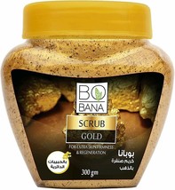 BOBANA - Gold Scrub For Extra Skin Firmness &amp; Regeneration , 300 gm - $31.44