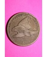 1858 Flying Eagle Cent Penny Exact Scarce Early Type Exact Coin as Pictu... - $21.08