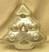 Aluminum Christmas Tree Cake Pan Jello Mold Xmas Bakeware - £10.27 GBP