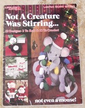 Not A Creature Was Stirring...Crochet And Knit Christmas Santa-Mouse-Snowman + - £3.91 GBP