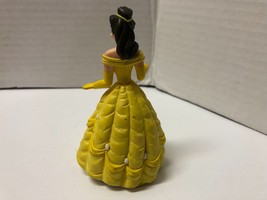 Disney Beauty and the BEAST Belle 3 1/2&quot; Princess PVC Cake Topper Figure - £5.52 GBP