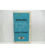 1978 Chevrolet Chevy Owners Manual 16073 - £13.28 GBP