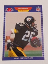 Rod Woodson Pittsburgh Steelers 1989 Pro Set Card #354 - £0.77 GBP