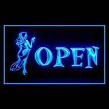 170173B Open Bar Guest Night-reveller Lobby Whiskey Social Relax LED Light Sign - £17.53 GBP
