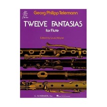 Georg Philipp Telemann: Twelve Fantasies For Solo Flute (Flute / Instrumental Al - £9.26 GBP