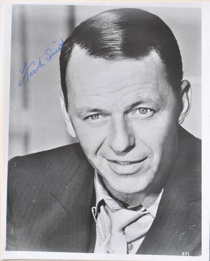 Primary image for FRANK SINATRA SIGNED PHOTO - Assault On A Queen - Come Fly with Me w/COA 