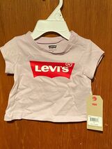 Pink Levi's Logo Shirt 3 Month *New w/Tags* v1 - $12.99