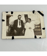 Kerrville Texas Antique Photo Kerr County Couple Man Woman 1919 Lonnie W... - $107.35 MXN