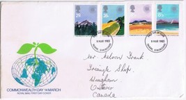 United Kingdom First Day Cover Falkirk Commonweath Day 1983 - £3.17 GBP